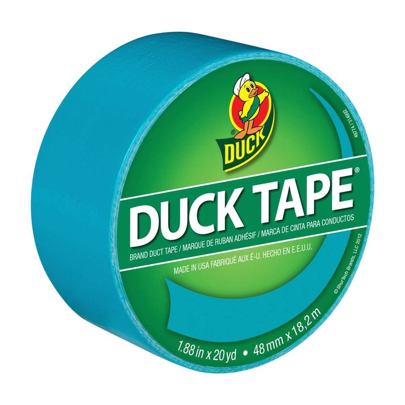 Duck Brand Duct Tape Color Trends Cool Combo 3-Pack, Yellow, Green and Aqua, 55 Yards Total - Image 3